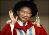 John Woo receiving an honorary degree